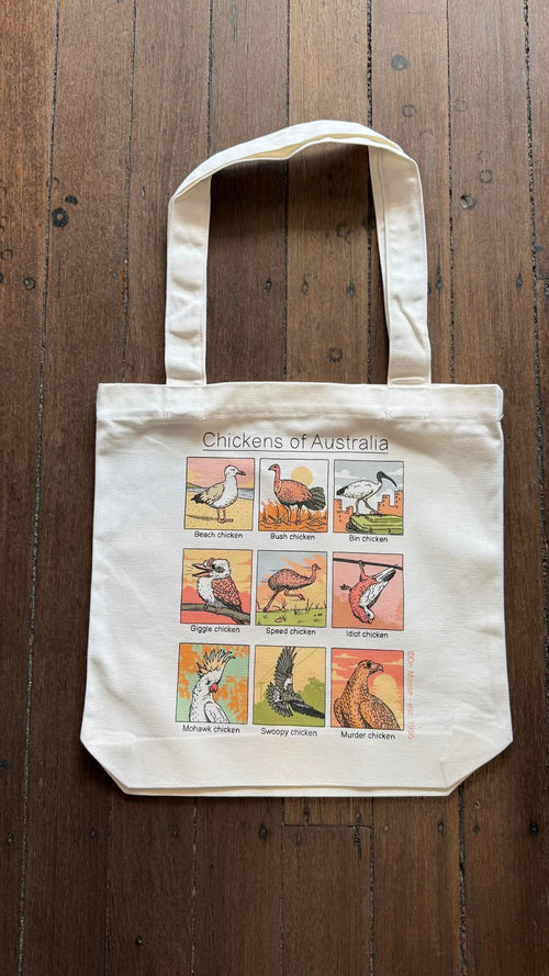 Chickens of Australia Tote Bag