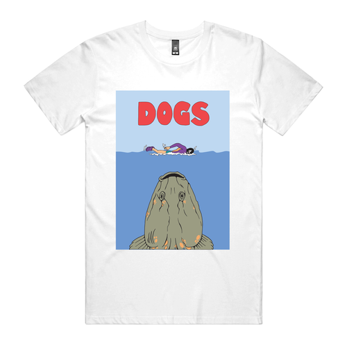 Powerfish Dogs White T-Shirt