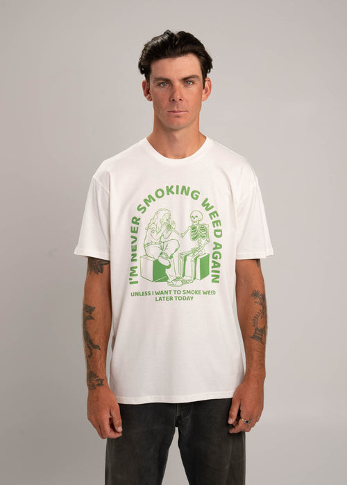 Dr.Moose Byron Bay Never Smoking Again T-Shirt