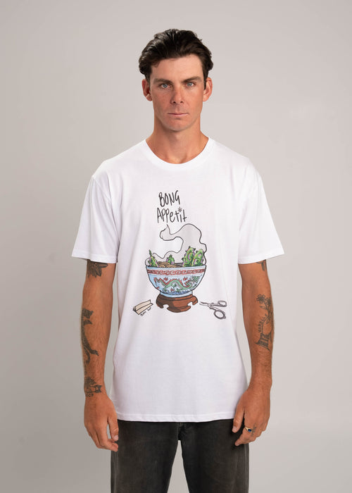 Dr.Moose Byron Bay Bong Appetit T-Shirt