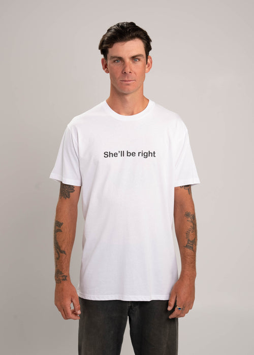 Dr.Moose Byron Bay She'll Be Right T-Shirt