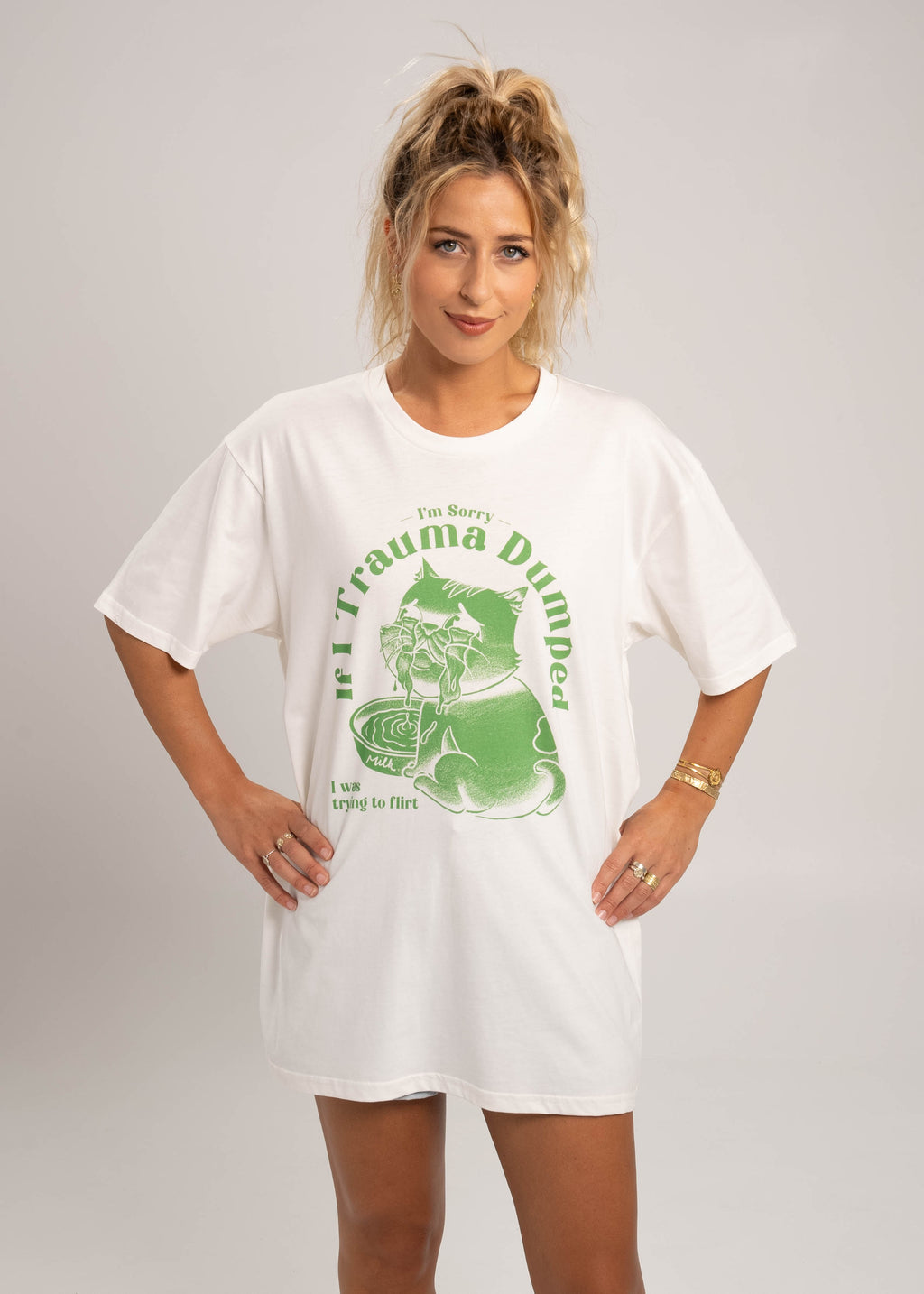 Dr.Moose Byron Bay Trauma Dumped T-Shirt