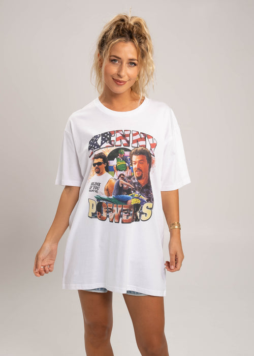 Dr.Moose Byron Bay Kenny Powers 90's Bootleg Rap  T-Shirt