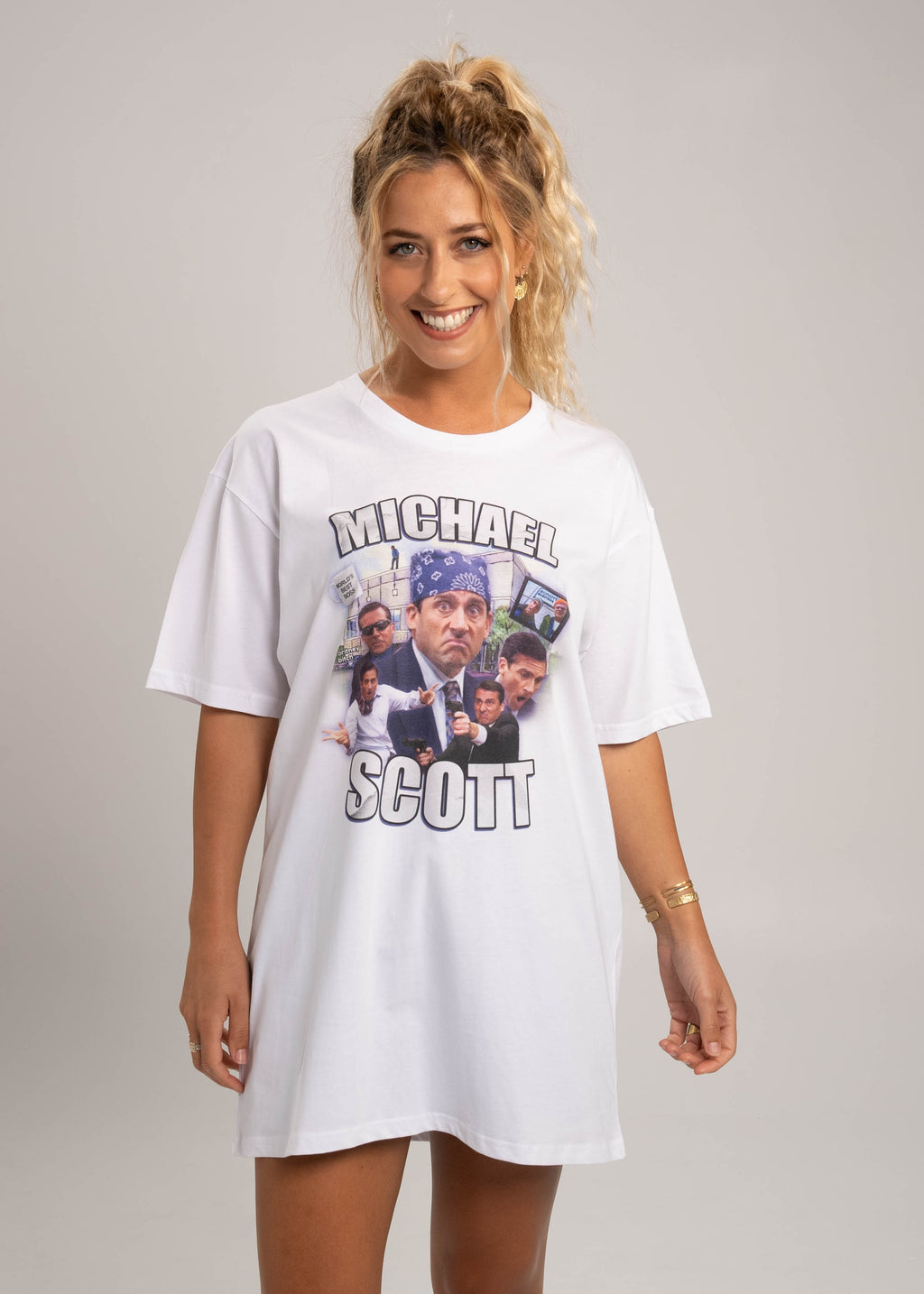 Dr.Moose Byron Bay Michael Scott 90's Bootleg Rap T-Shirt