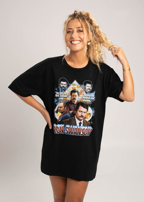 Dr.Moose Byron Bay Ron Meat 90's Bootleg Rap T-Shirt
