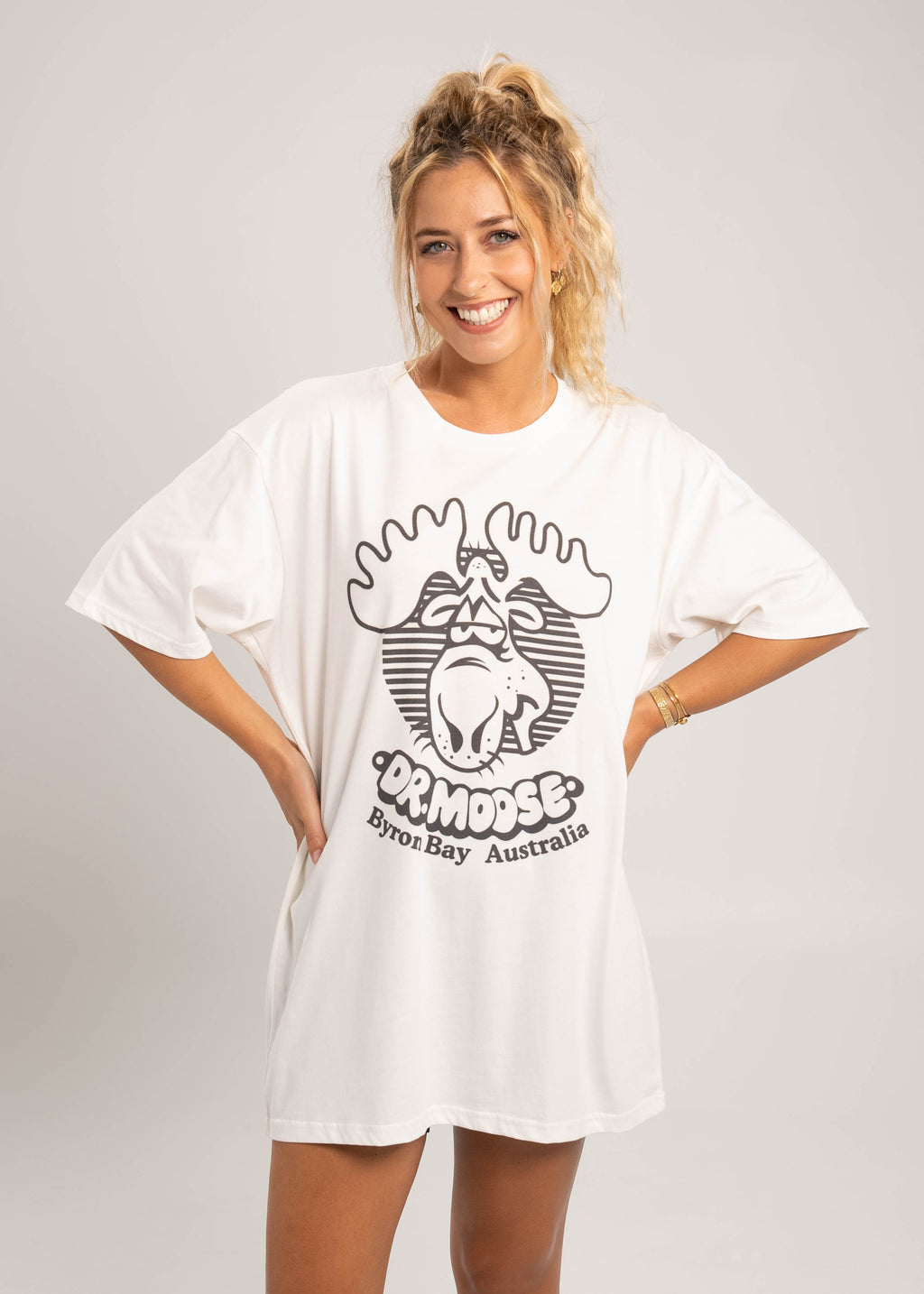 Dr.Moose Byron Bay Hollow Black OG T-Shirt