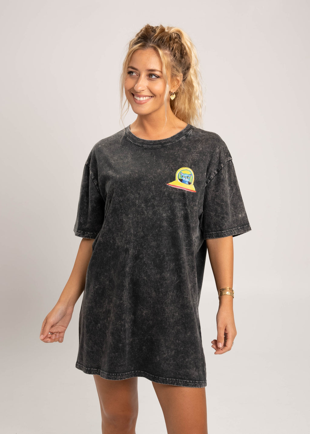 Dr.Moose Byron Bay Space Cat T-Shirt