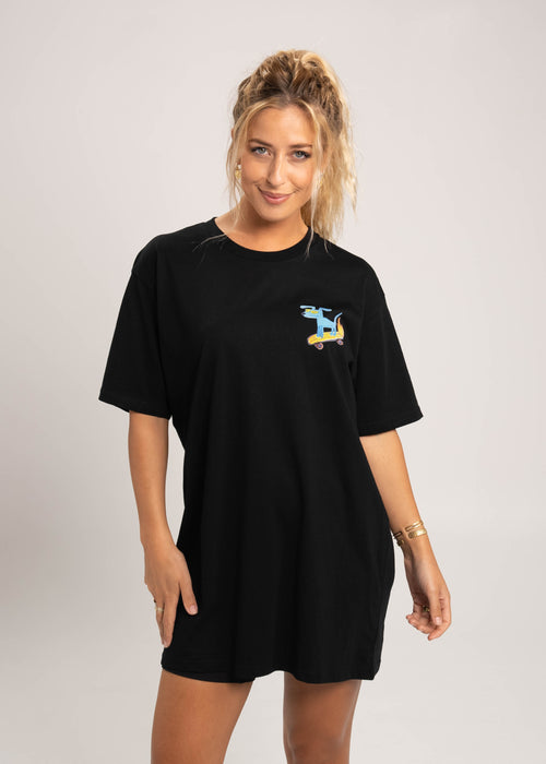 Dr.Moose Byron Bay Skate Dog T-Shirt