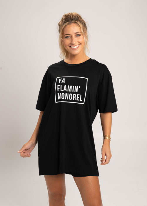 Dr.Moose Byron Bay Ya Flamin Mongrel T-Shirt