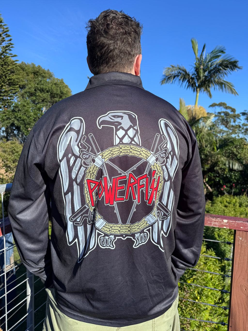 Powerfish Thrash Fishing Jersey Dr.Moose Byron Bay