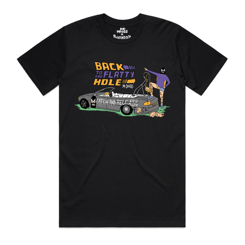 Powerfish Back To The Flatty Hole T-Shirt