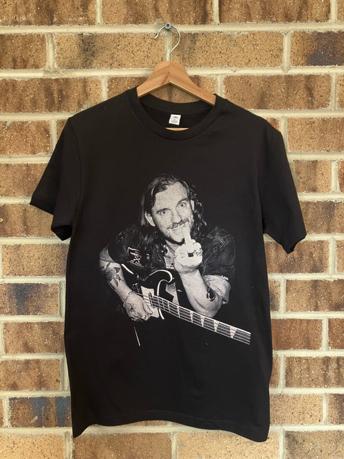LEMMY BACKSTAGE T-SHIRT *PREORDER FOR XMAS DELIVERY*