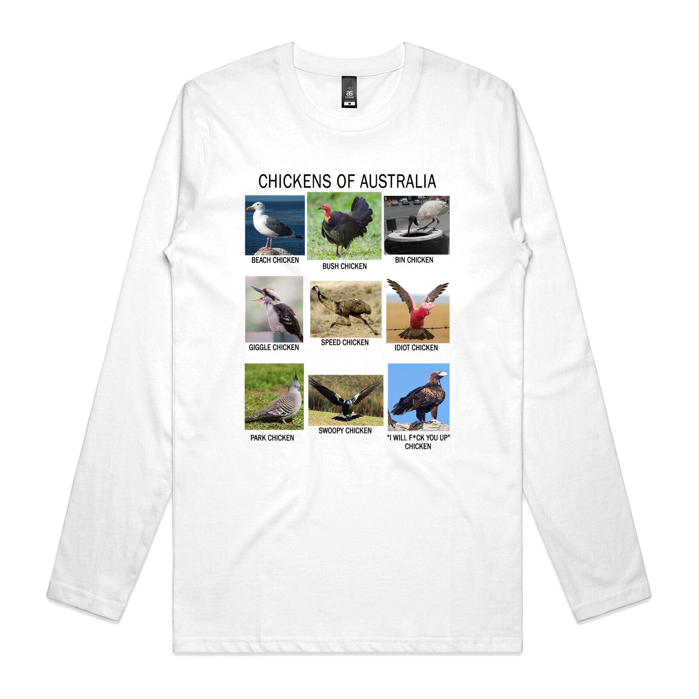 Chickens of Australia Longsleeve