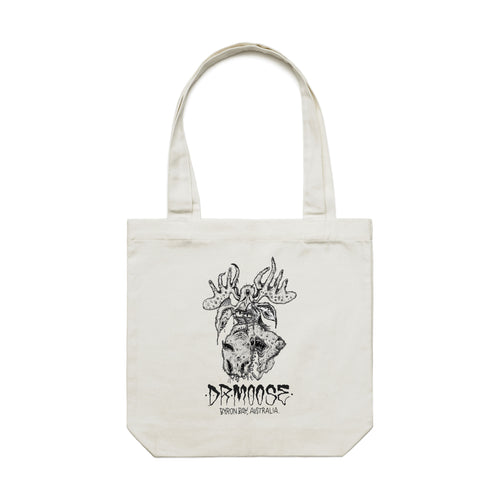 Dr.Moose Byron Bay Pogger Black Tote Bag