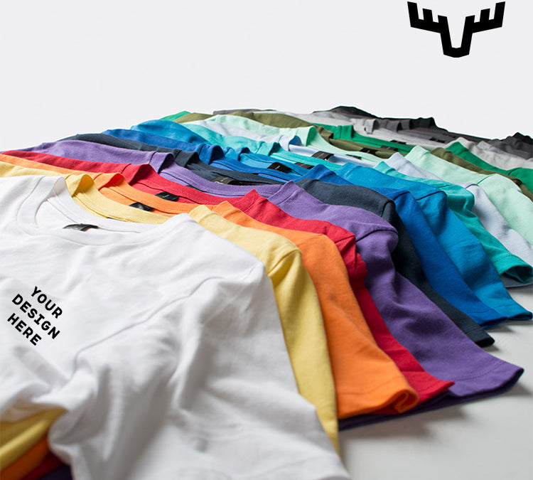 Custom t-shirt options