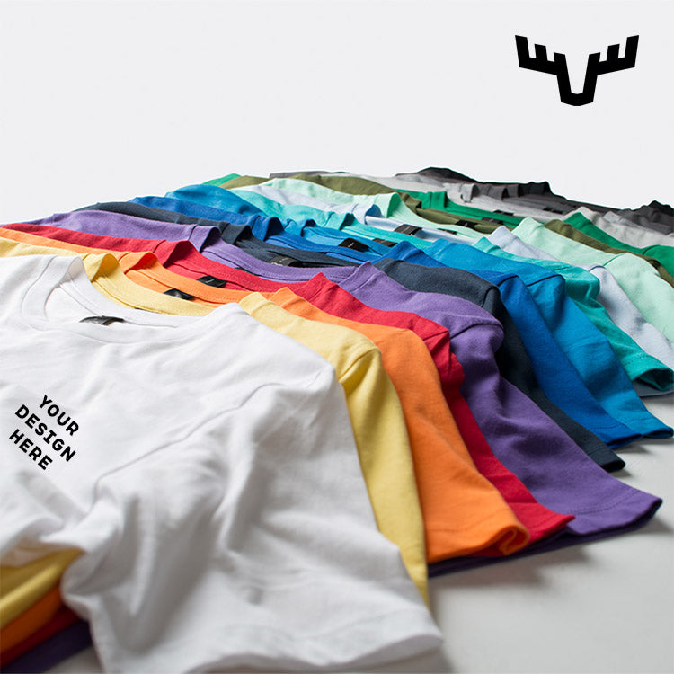 Custom t-shirt options