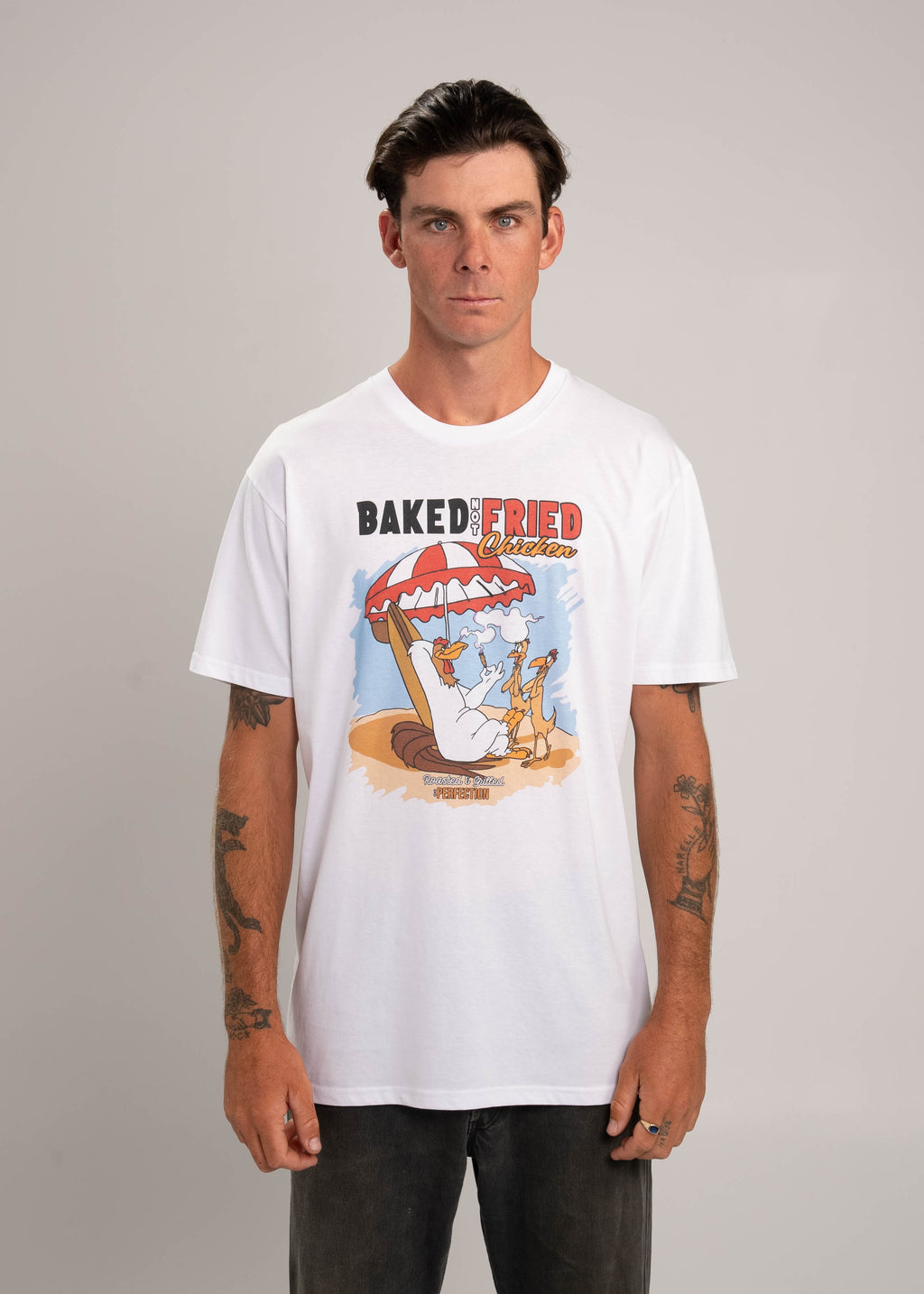 Dr.Moose Byron Bay Baked Not Fried T-Shirt