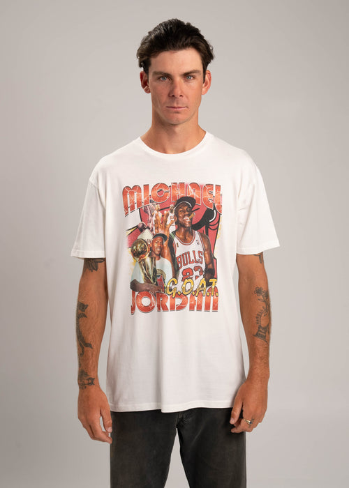 Dr.Moose Byron Bay Jordan GOAT 90's Bootleg Rap T-Shirt