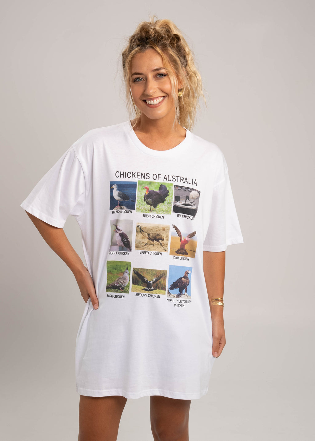 Dr.Moose Byron Bay Chicken Of Australia T-Shirt