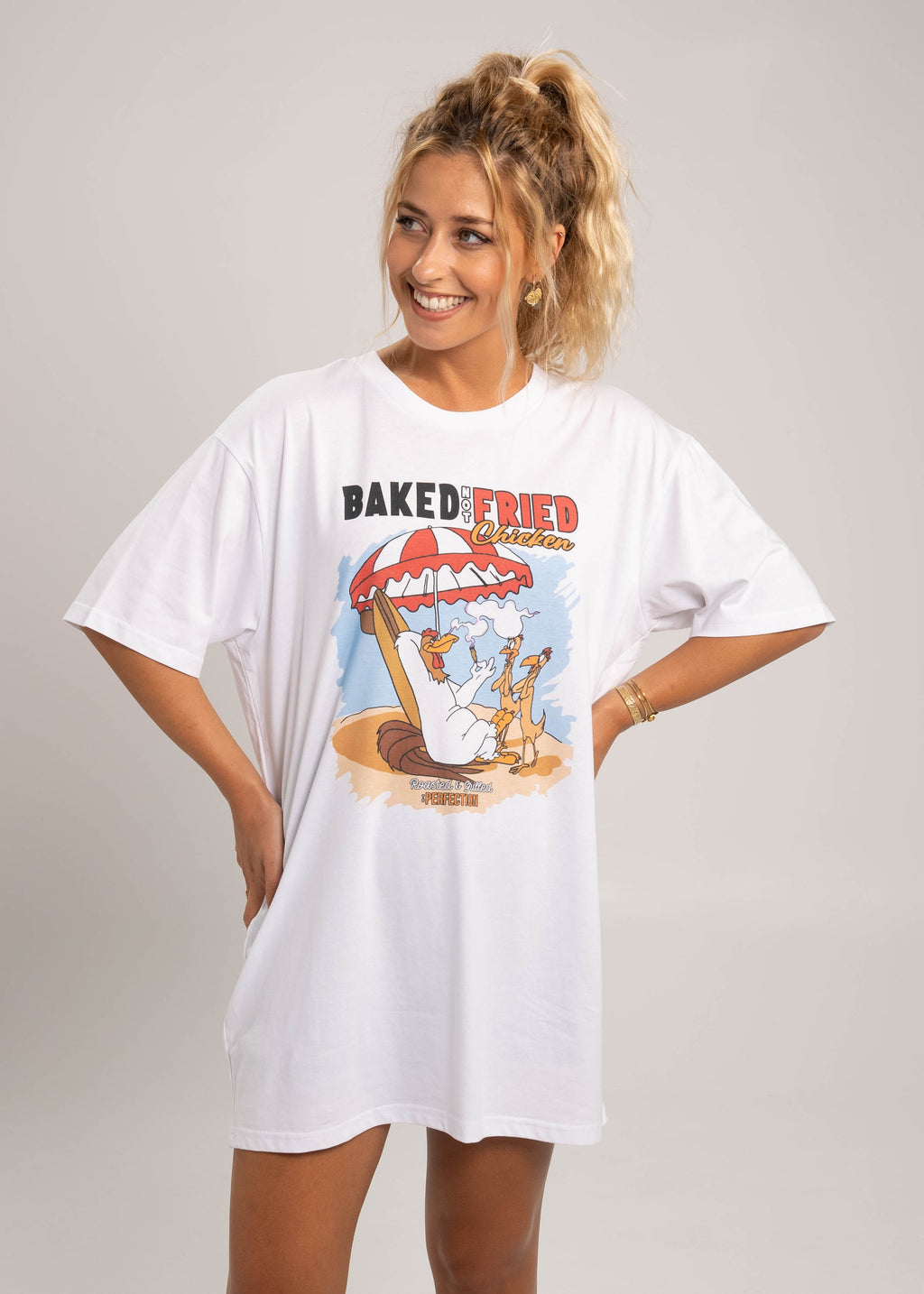 Dr.Moose Byron Bay Baked Not Fried T-Shirt