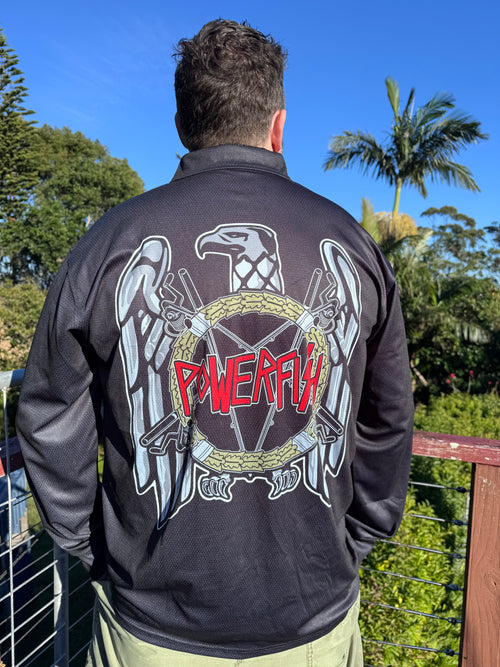 Powerfish Thrash Fishing Jersey Dr.Moose Byron Bay