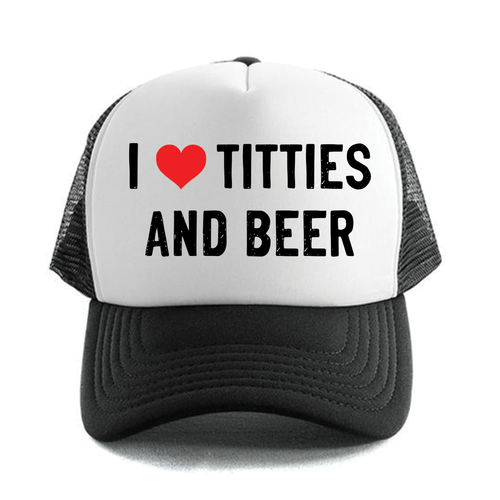 I Love Beer Trucker