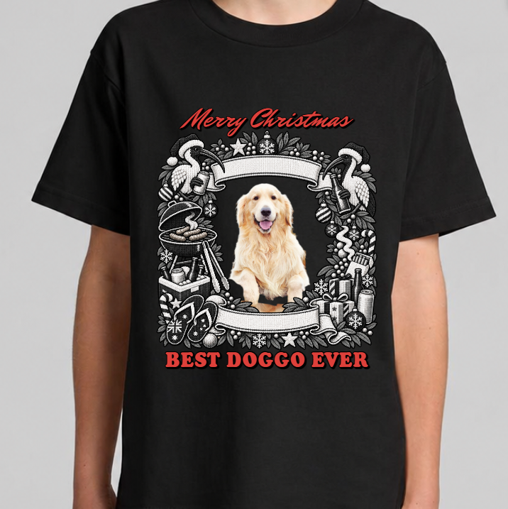 Dr.Moose T-Shirts T-Shirts Black / 2 Custom Christmas Tee 🎄 Design Your Own