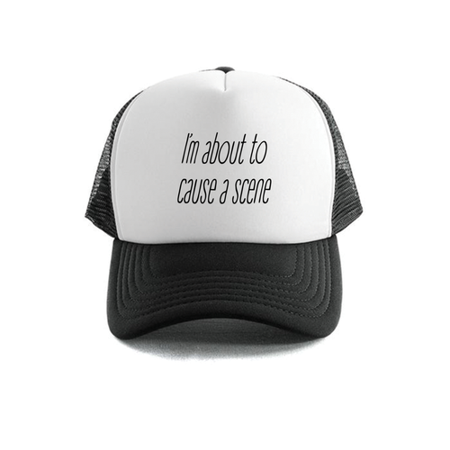 Cause a Scene Trucker