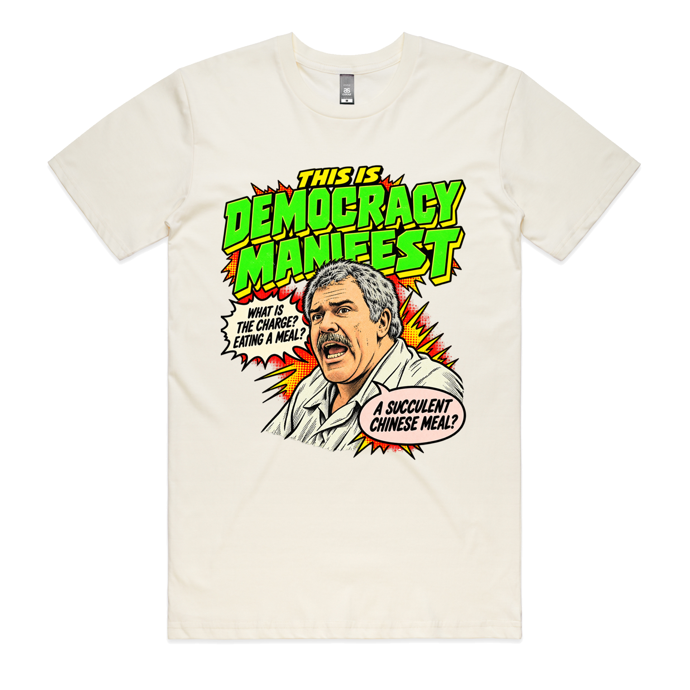 Dr.Moose T-Shirt Cream / S Democracy Manifest Tee