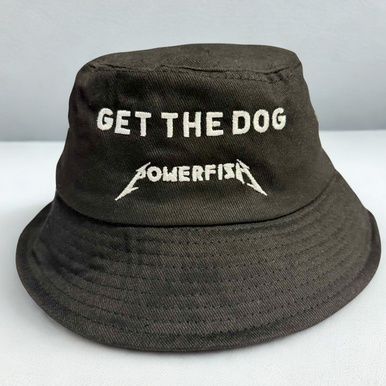 Dr.Moose Bucket Hat Powerfish Get The Dog Fishing Bucket