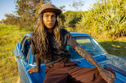 Dr.Moose Cord Cap Brown Cord Antler Cap