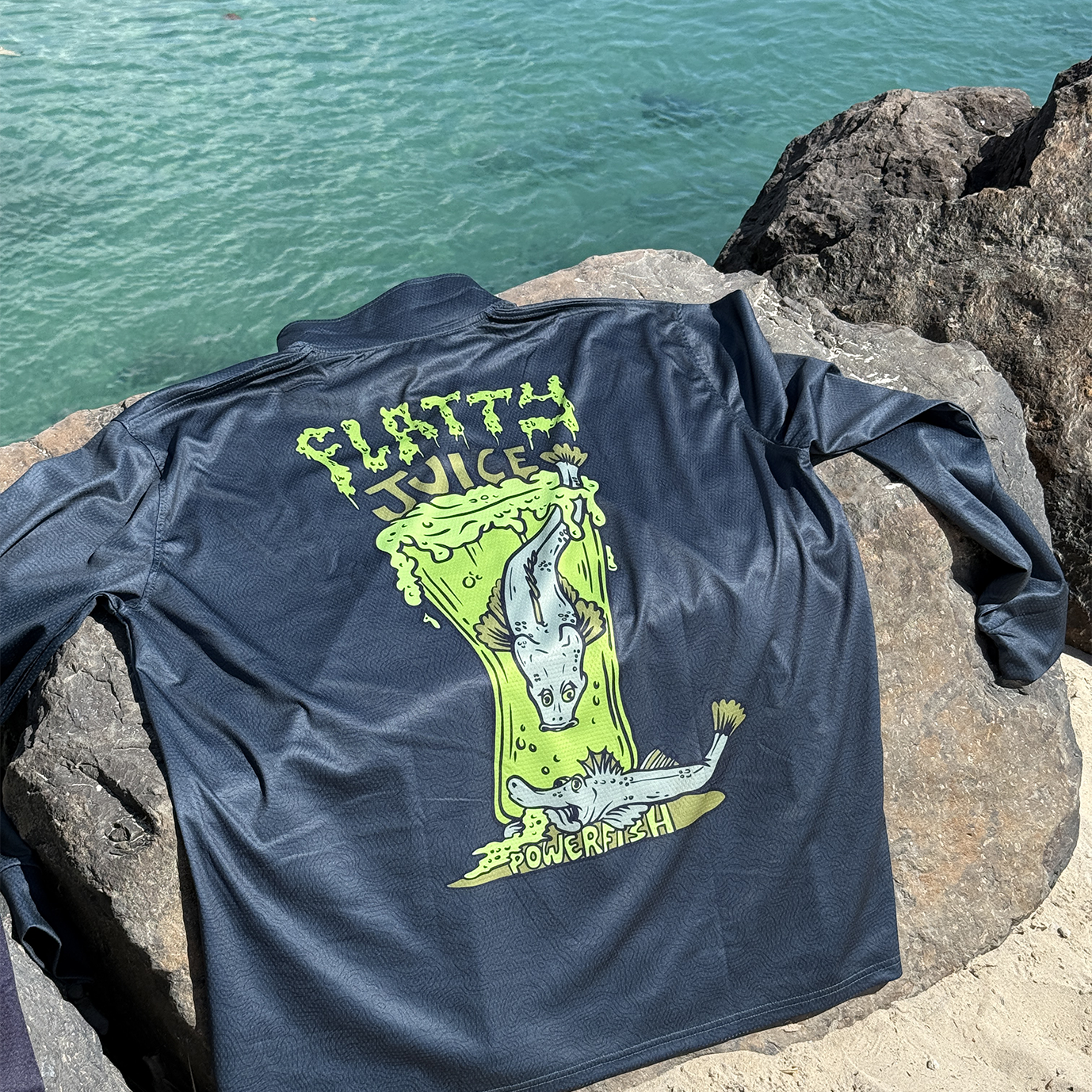 Dr.Moose Fishing Jersey Powerfish Flatty Juice Jersey