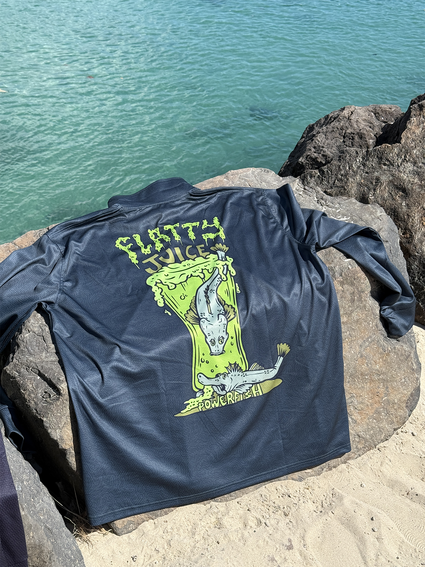 Dr.Moose Fishing Jersey Powerfish Flatty Juice Jersey