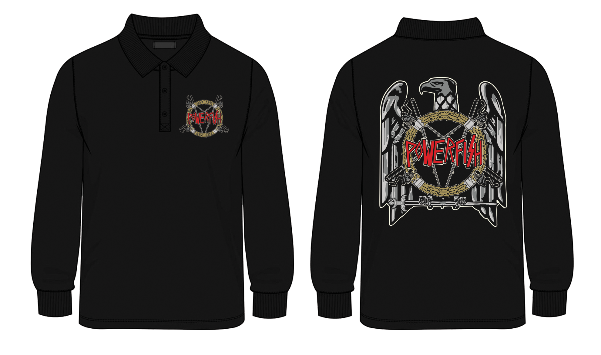 Dr.Moose Fishing Jersey S Powerfish Flayer Jersey