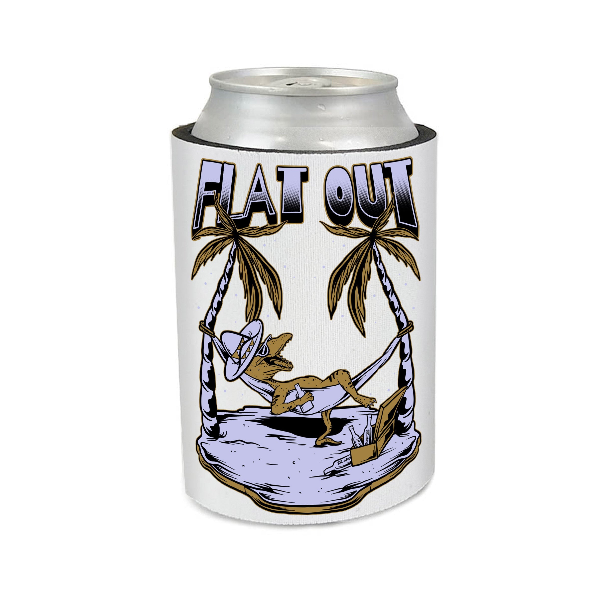 Dr.Moose stubby cooler Flat Out Cooler