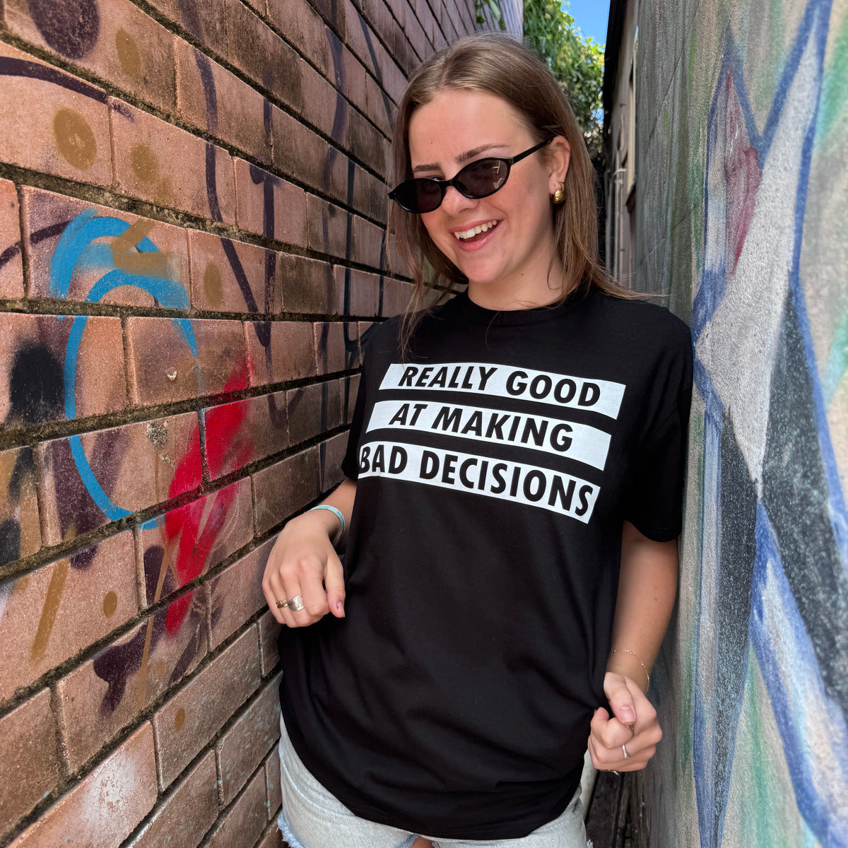 Dr.Moose T-Shirt Bad Decisions T-Shirt