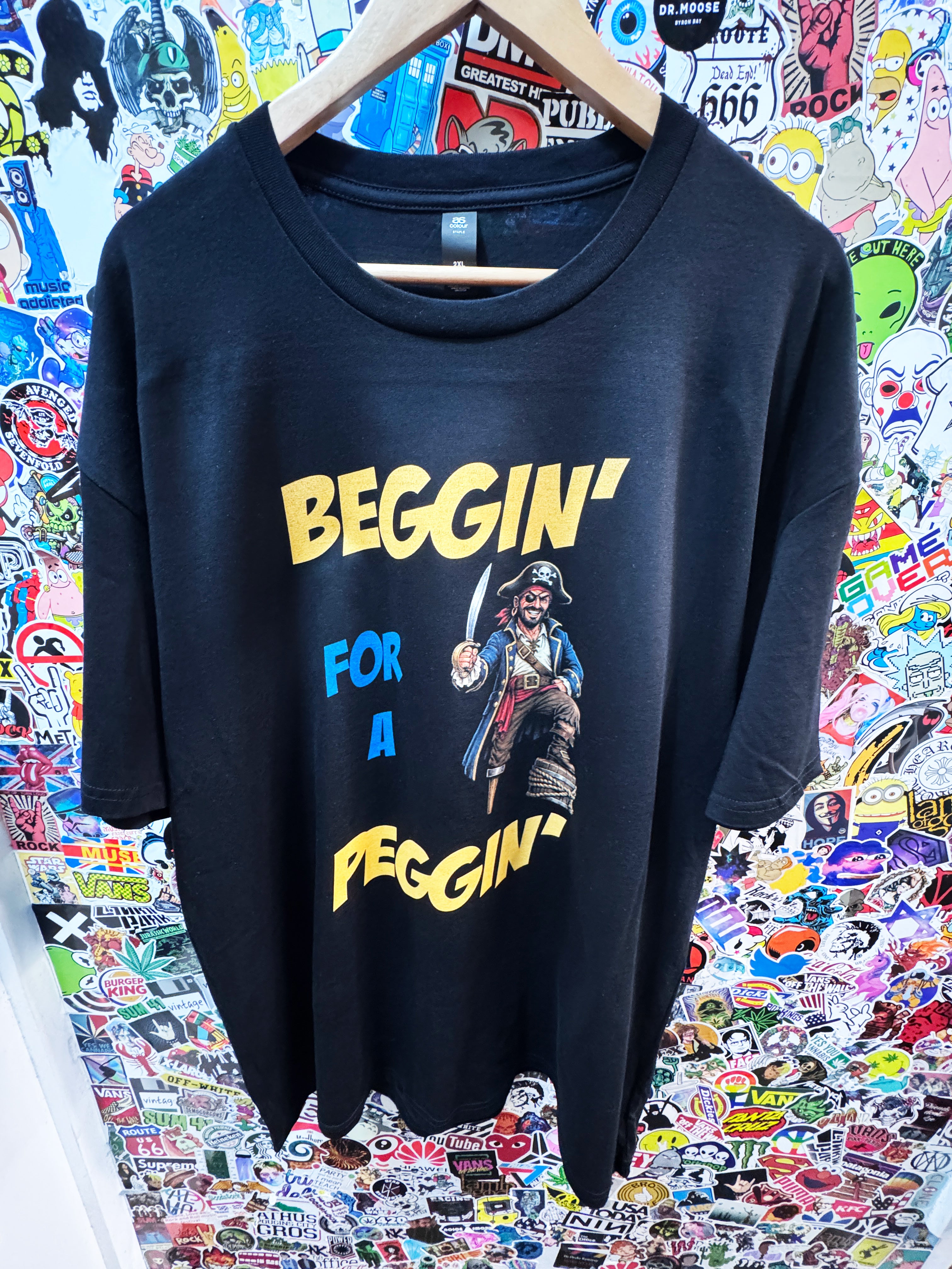 Dr.Moose T-Shirt Beggin' for a Peggin' T-Shirt