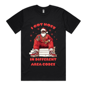 Dr.Moose  T-Shirt Black / S Different Area Codes T-Shirt