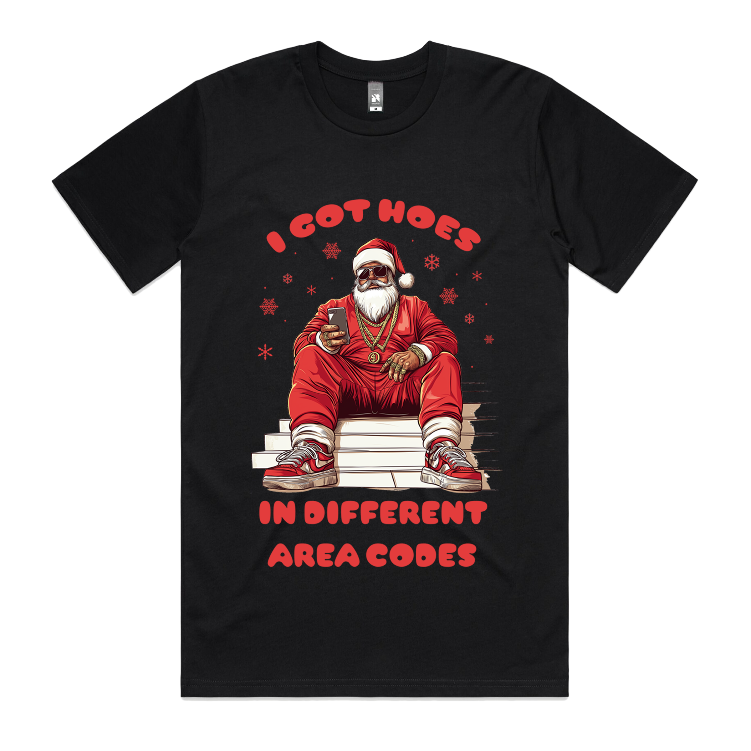 Dr.Moose  T-Shirt Black / S Different Area Codes T-Shirt