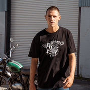 Dr.Moose T-Shirt Black / S Dr.Moose 90's Sun T-Shirt
