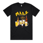 Dr.Moose T-Shirt Black MILF Man I Love Frothies Funny T-Shirt