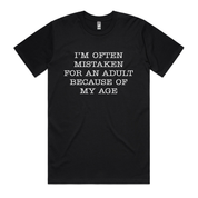 Dr.Moose T-Shirt Black / S Mistaken Adult T-Shirt