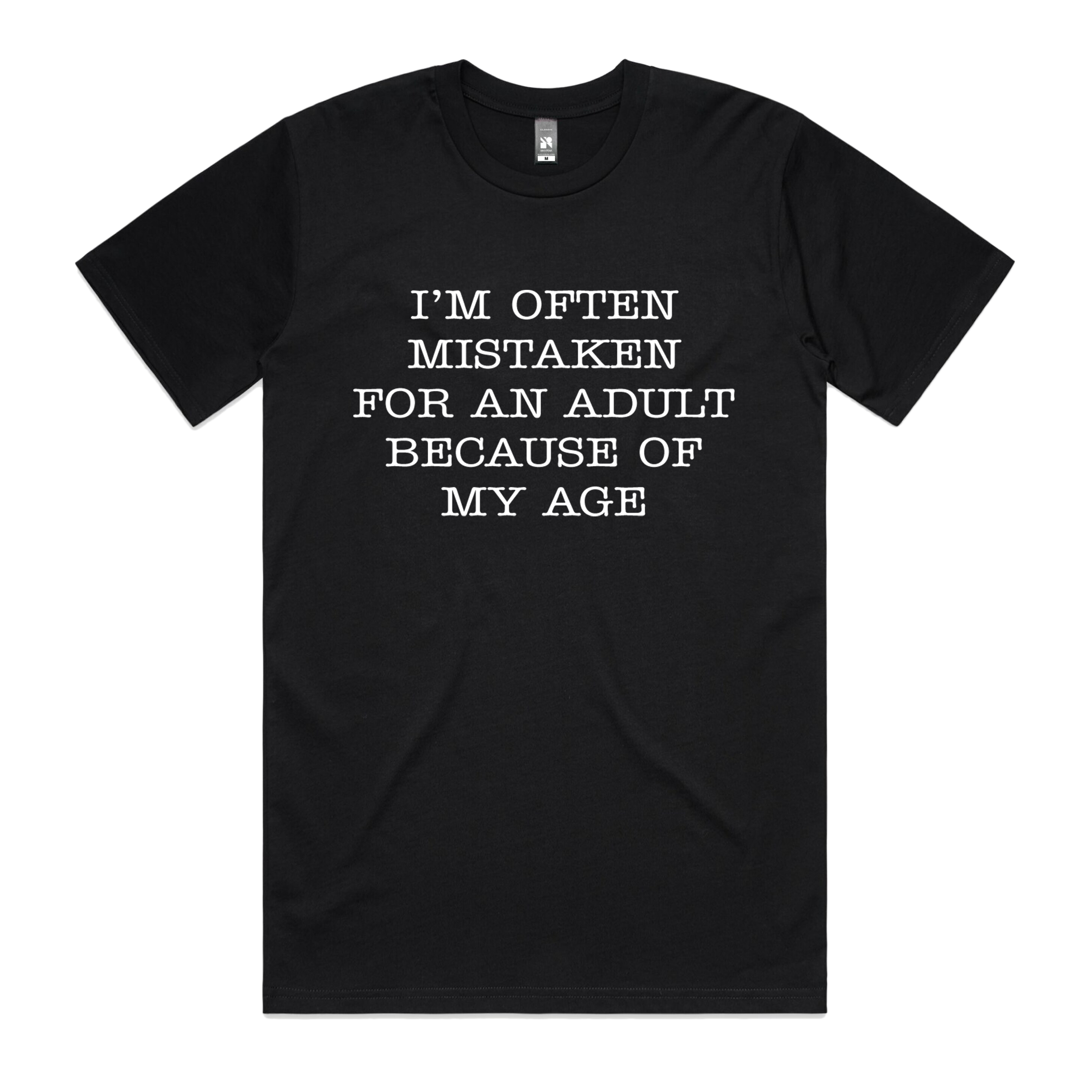 Dr.Moose T-Shirt Black / S Mistaken Adult T-Shirt