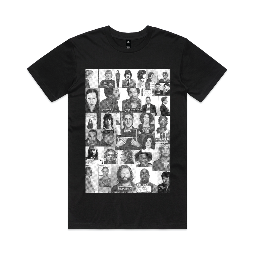 Dr.Moose T-Shirt Black / S Muso Mugshot T-Shirt