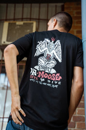 Dr.Moose T-Shirt Black / S Thrive or Dive T-Shirt