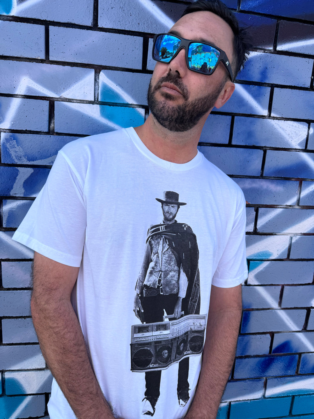 Dr.Moose T-Shirt Clint Boom Box T-Shirt