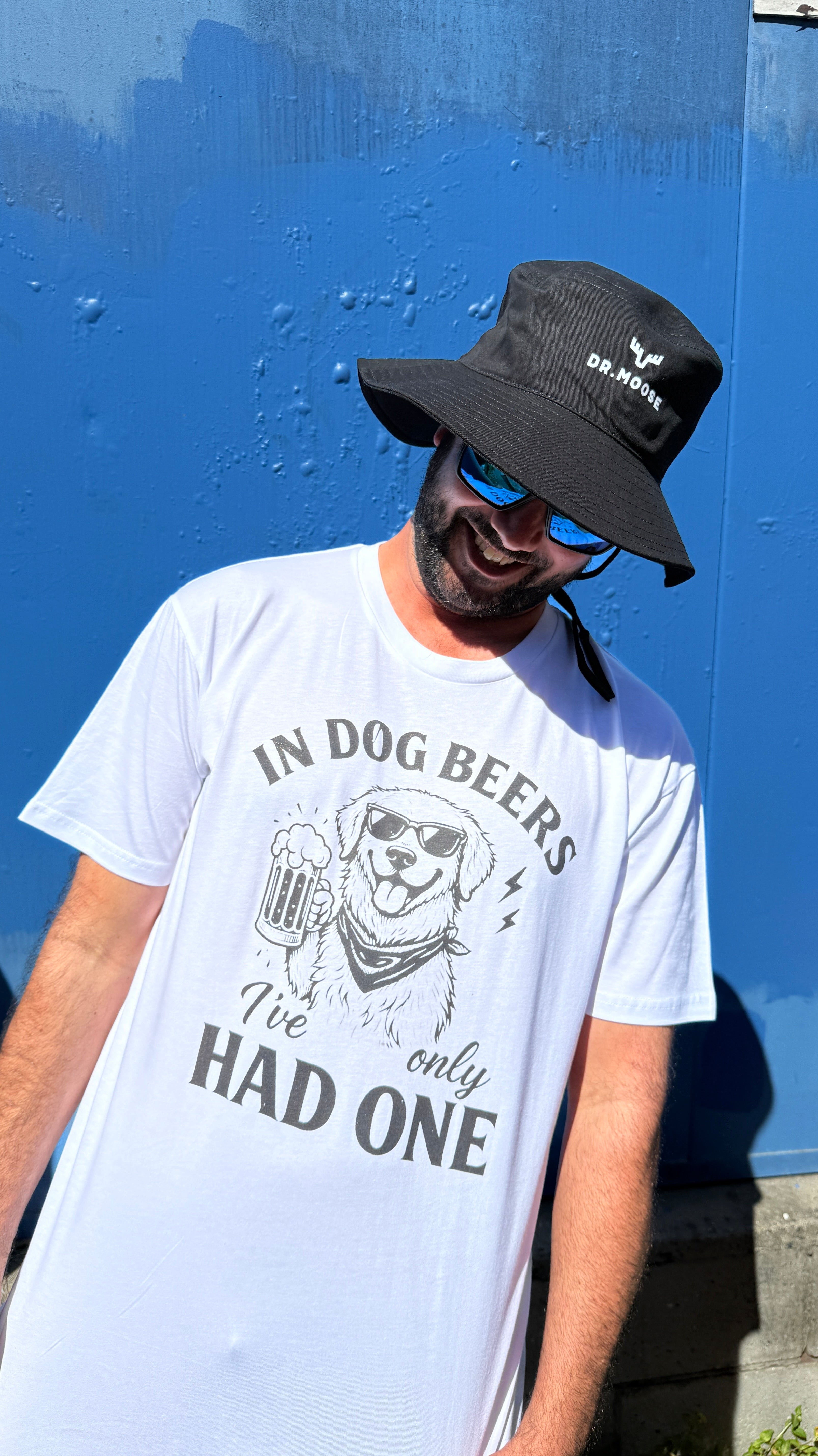 Dr.Moose T-Shirt Dog Beers T-Shirt