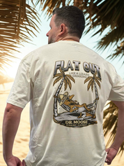 Dr.Moose Byron Bay Flat Out Like A Lizard Drinking Cream T-Shirt
