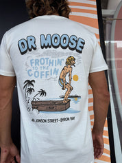 Dr.Moose T-Shirt Frothin’ to the Coffin Surf T-Shirt