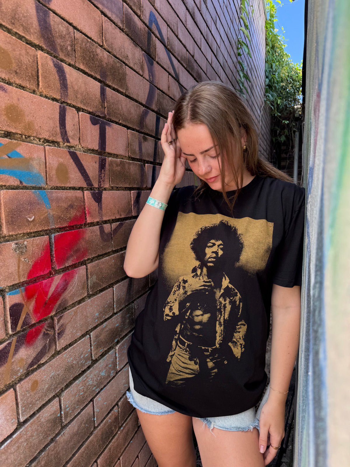Dr.Moose T-Shirt Jimi Sepia T-Shirt